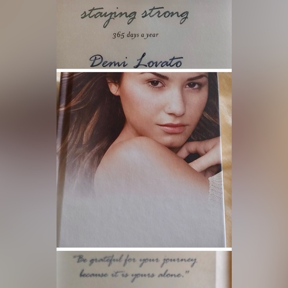 Staying Strong 365 Days A Year by Demi Lovato Excellent Used Condition - Picture 5 of 5
